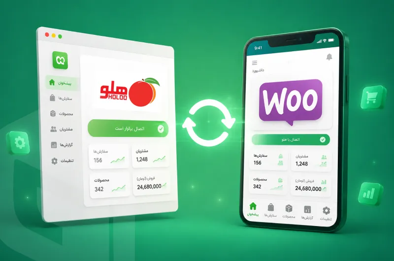 افزونه اتصال هلو به ووکامرس